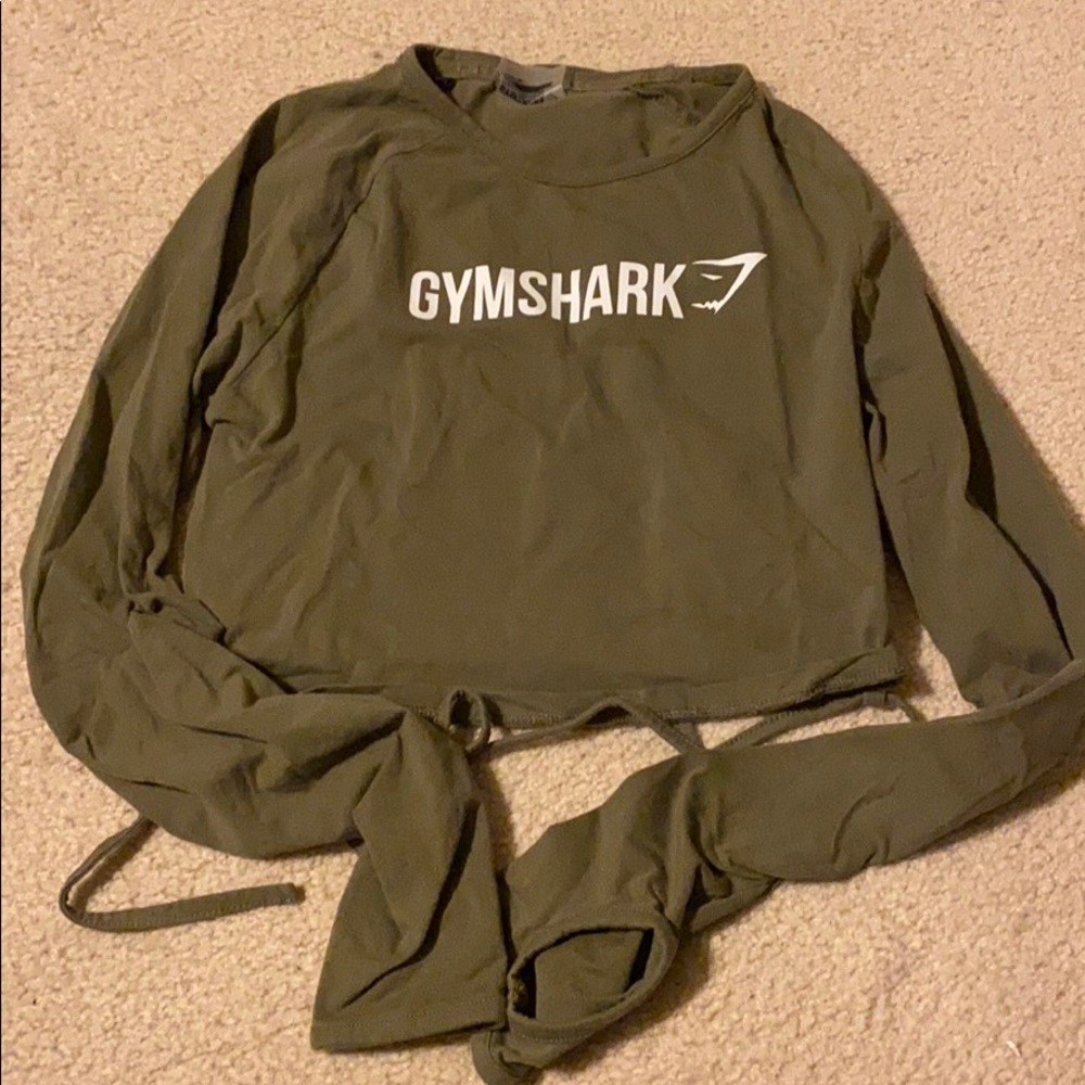 Gymshark long sleeve crop top